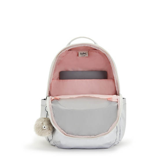 Mochilas Kipling Seoul Large Metallic 15